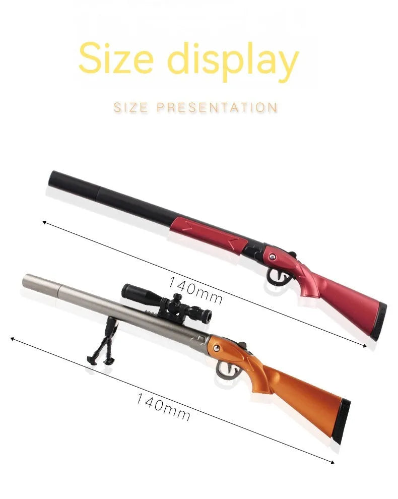 Marvel Avengers 98K sniper rifle model gel pen with 0.5mm fine tip and plastic body