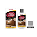 100ml wooden furniture scratch care solution bottle with microfibre towel for surface maintenance