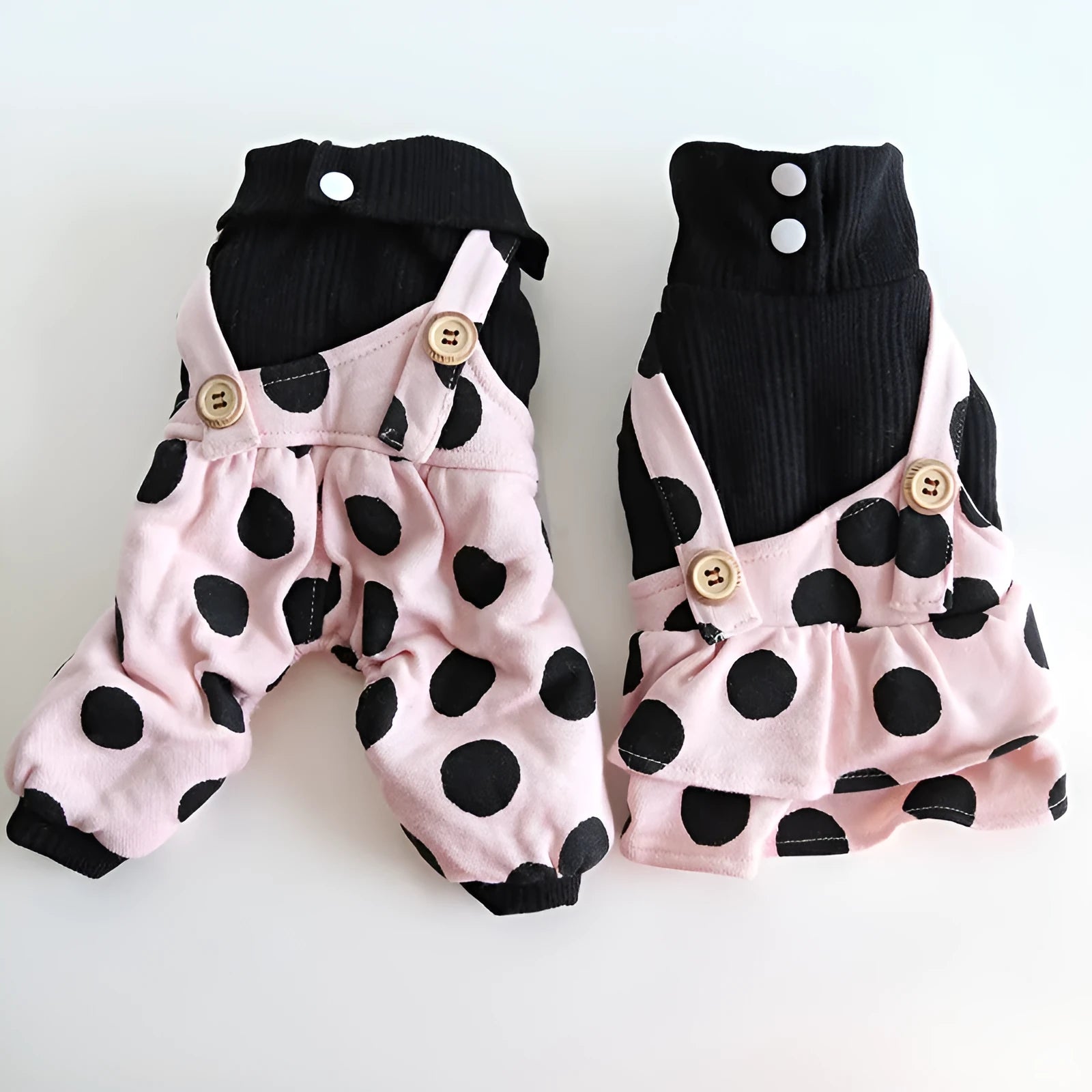 Adjustable lapel strap dog clothing in four-legged and skirt styles, sizes XS to XL