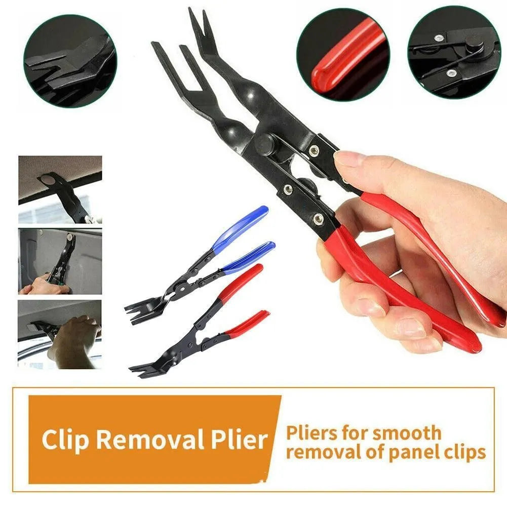 Blue handled car universal disassembly separator pliers with 235mm forged steel construction