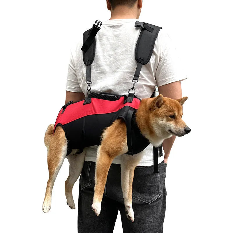Airborne outdoor walking stretcher pet backpack in Oxford cloth with 50 litre capacity