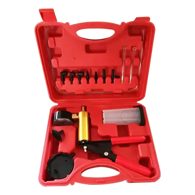 Manual vacuum air blow gun car repair tool with aluminium alloy construction for automotive workshop use