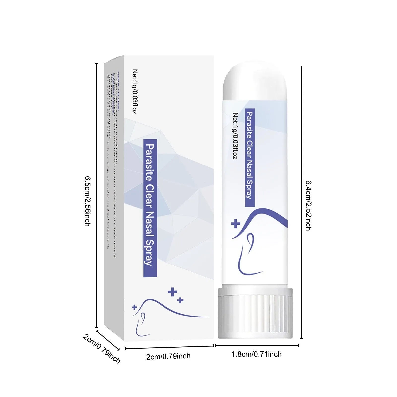 Manual nasal drainage plunger with flexible silicone tip for sinus relief