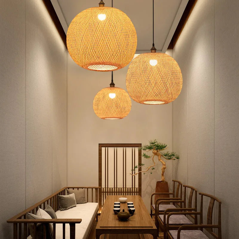 Pastoral style chandelier with decorative lamp holder in various size options for bedroom lighting
