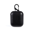 Genuine leather case for Apple Airpods in black, brown, light brown and red colours
