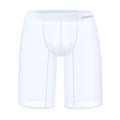 Men's solid colour mesh shorts with seamless construction and hip-lifting function