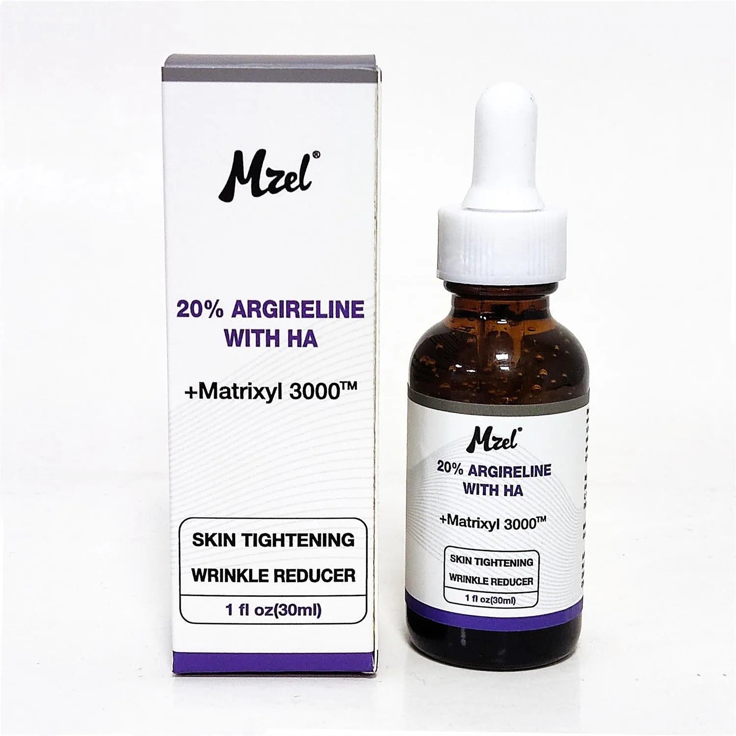 Six-peptide firming anti-wrinkle moisturising liquid 30ml bottle with moisturising stock solution