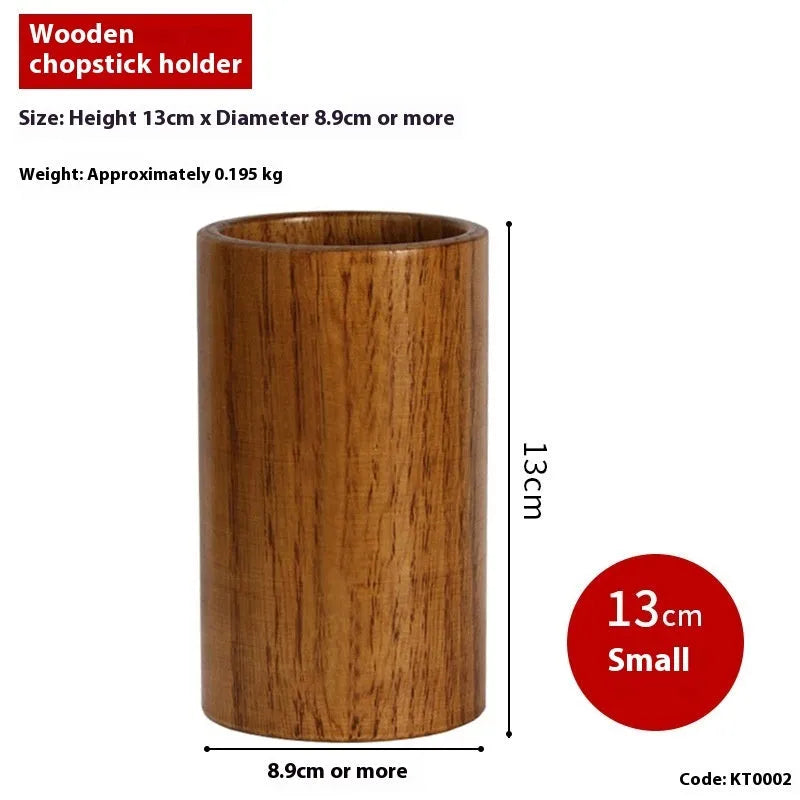 Natural bamboo chopstick holder tube in various sizes and styles including bevel and groove designs.