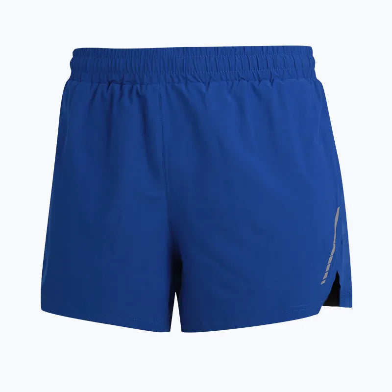 Men's quick-drying marathon running shorts in polyester straight fit available in four colours