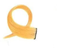 60cm curly gradient hair extension patch in mixed silk material showing colour options