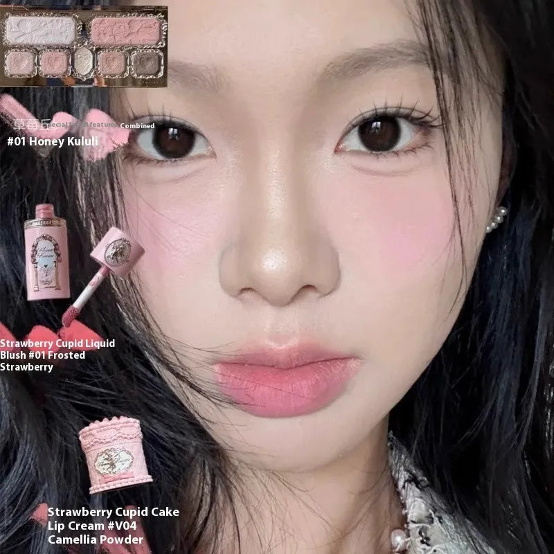 Strawberry Cupid Series Liquid Blush bottle in one of six available colour variants