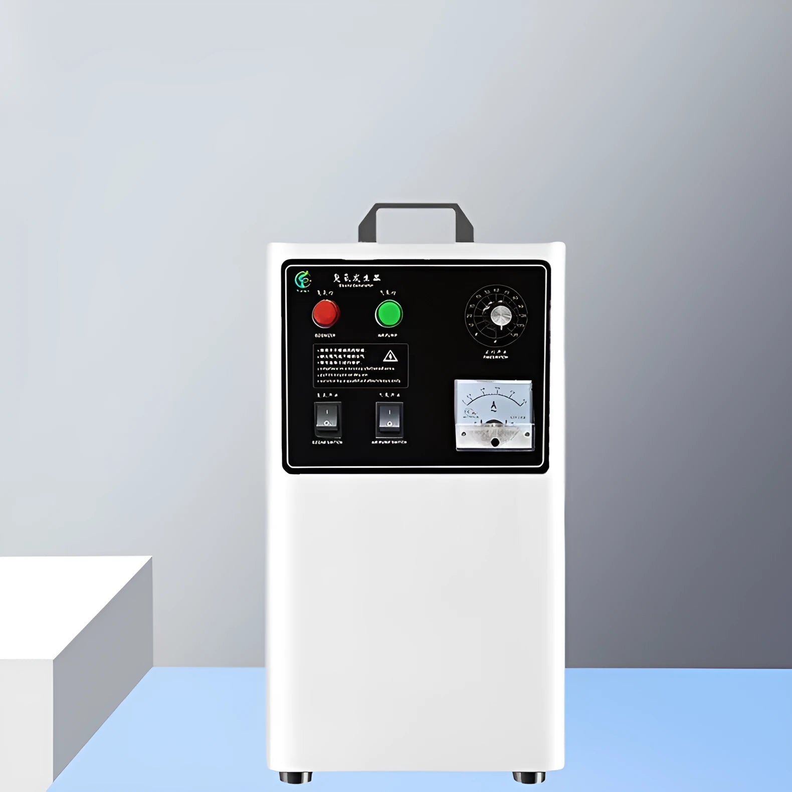 Fruit and vegetable ozone generator machine with 20g/h output in stainless steel or white housing options