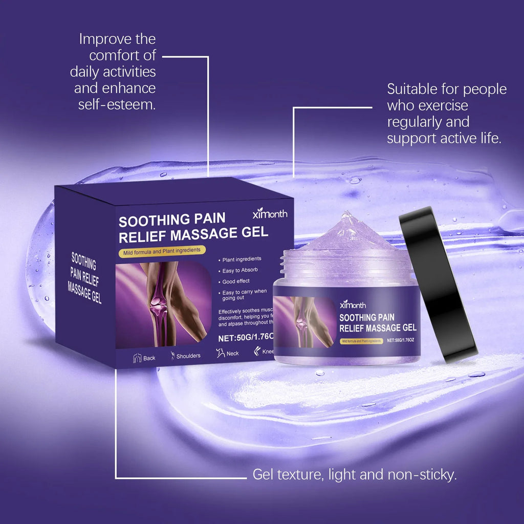 50g jar of body joint care gel for topical joint application