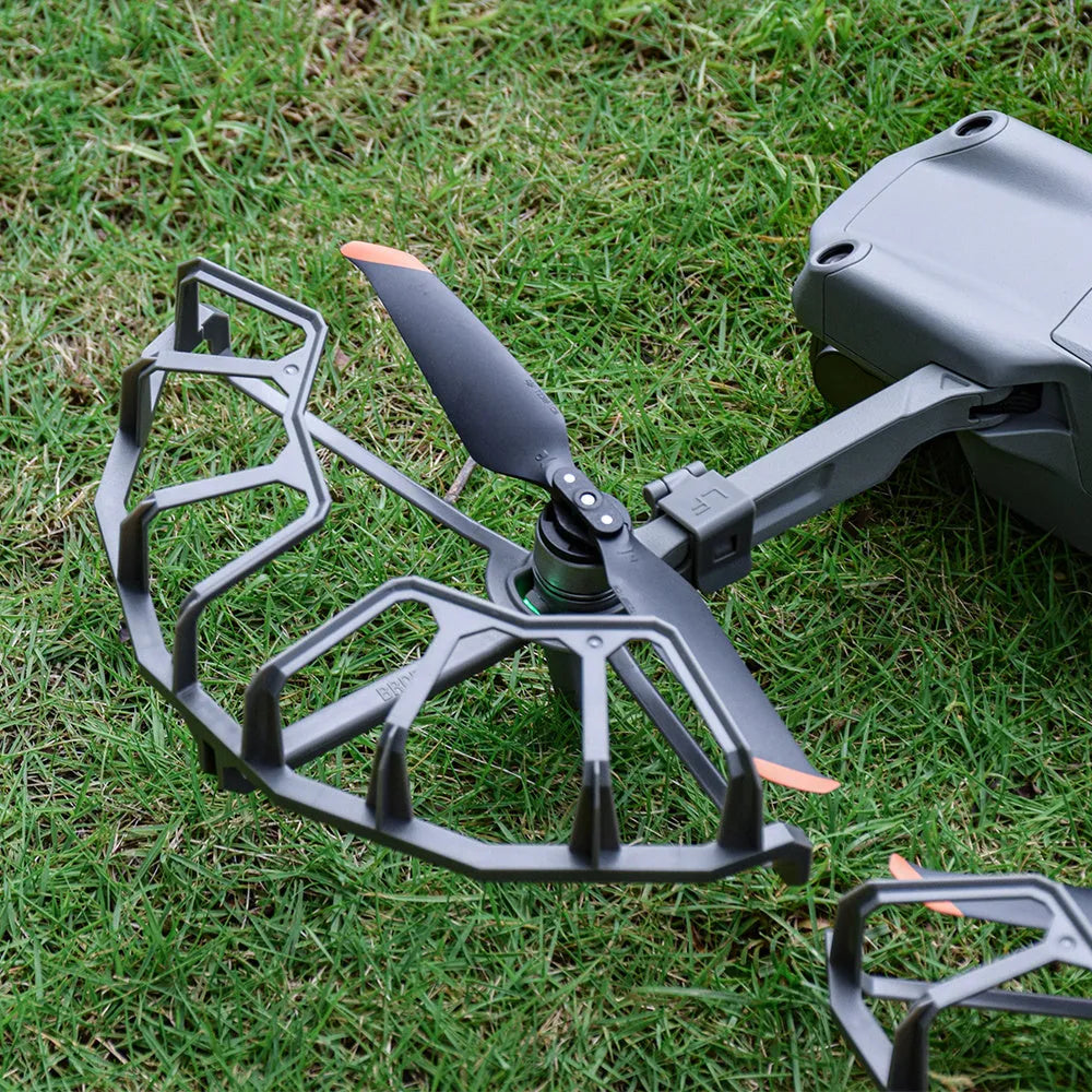 Grey ABS propeller guard ring for DJI Air 2 and Air 2S drones on a white background.