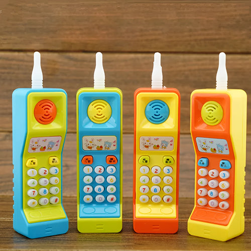Children's educational sound and light toy with cartoon animal design for 3-year-olds
