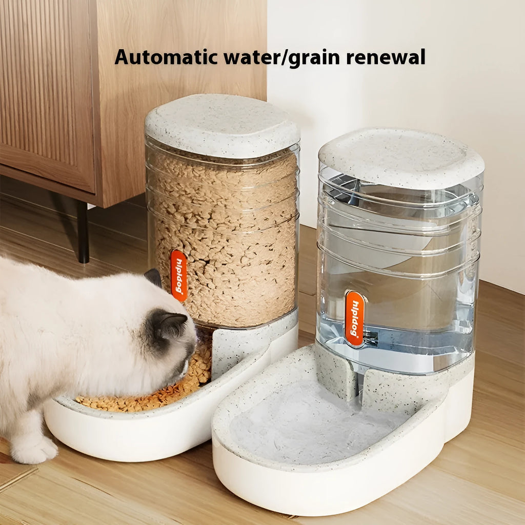 Automatic 3.8 litre pet water fountain in blue, grey, green or pink for cats and dogs