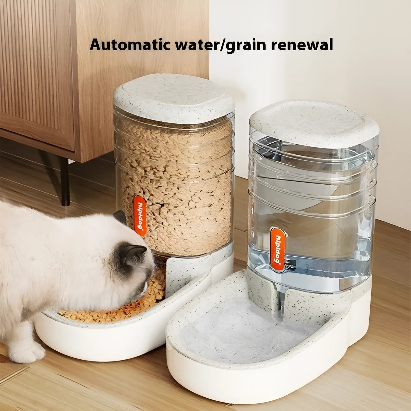 Automatic 3.8 litre pet water fountain in blue, grey, green or pink for cats and dogs