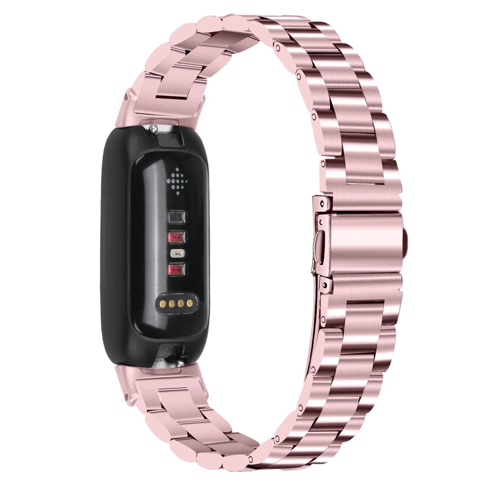 Inspire 3 stainless steel watch strap with three-bead adjustable clasp in multiple colour options