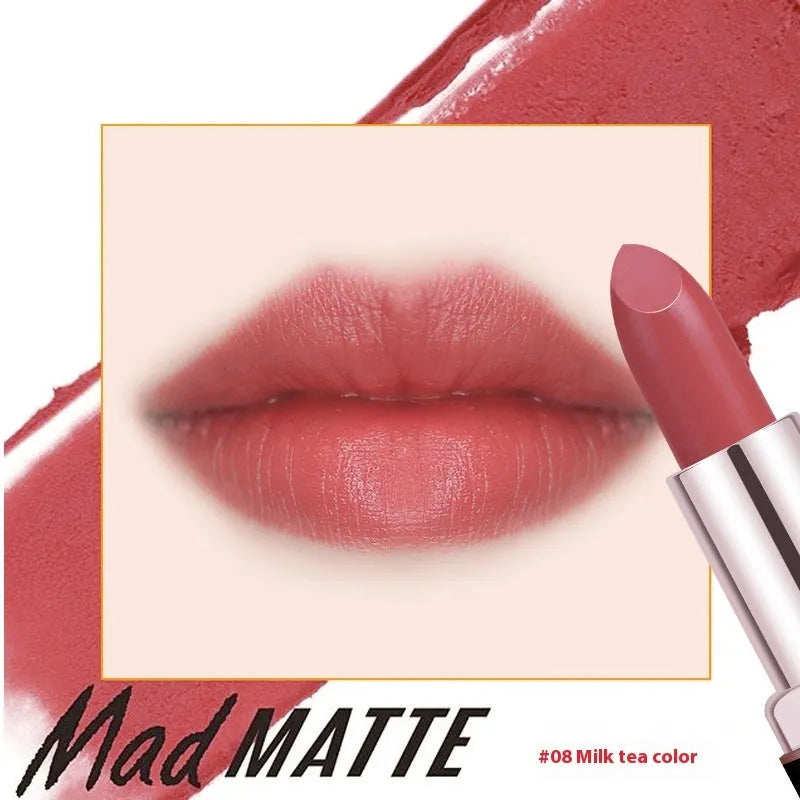 Fey Beauty moisturising lipstick tube in cameo brown nude colour 3.8g