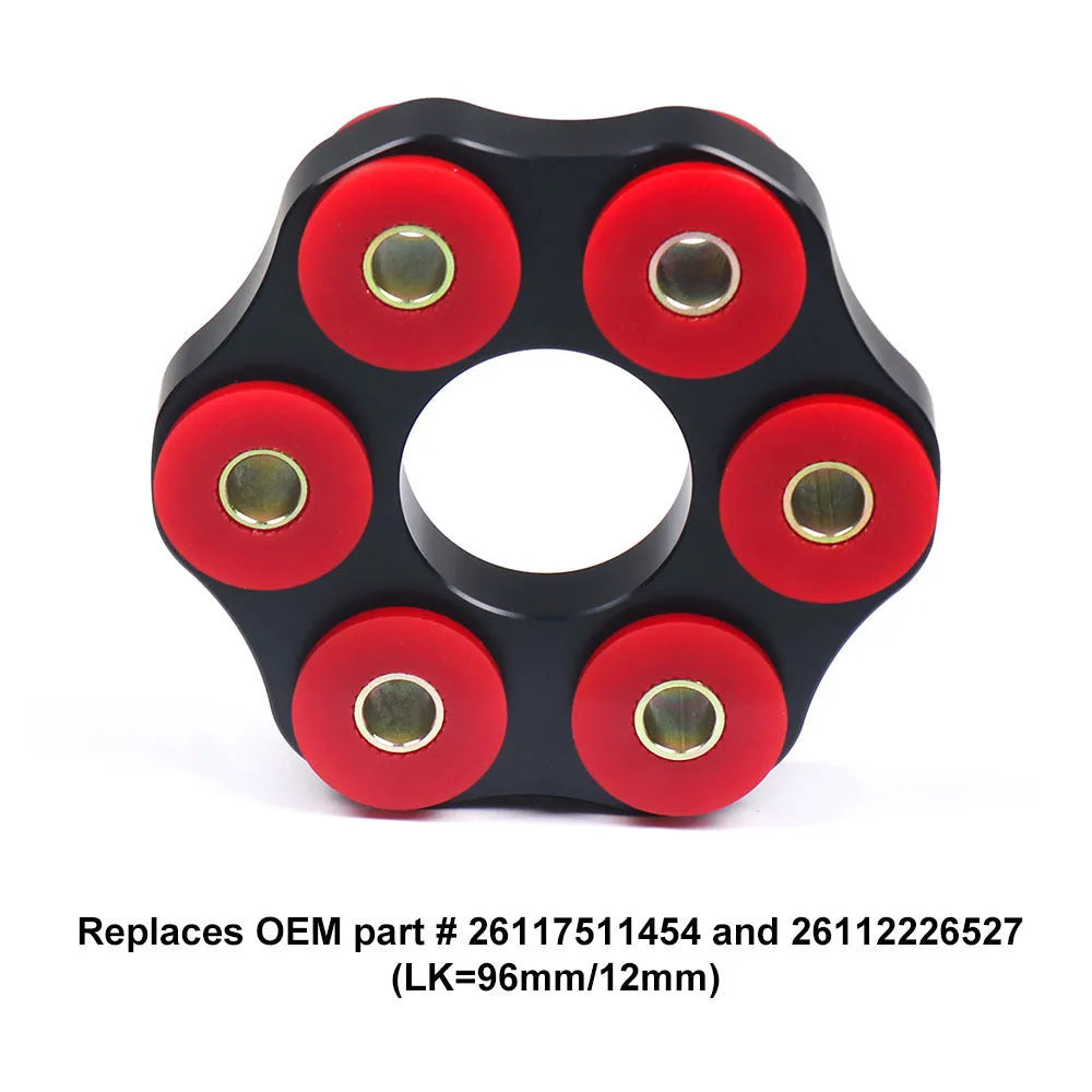 Red polyurethane aluminium drive shaft bracket for BMW E46 E36 E30 M3 models