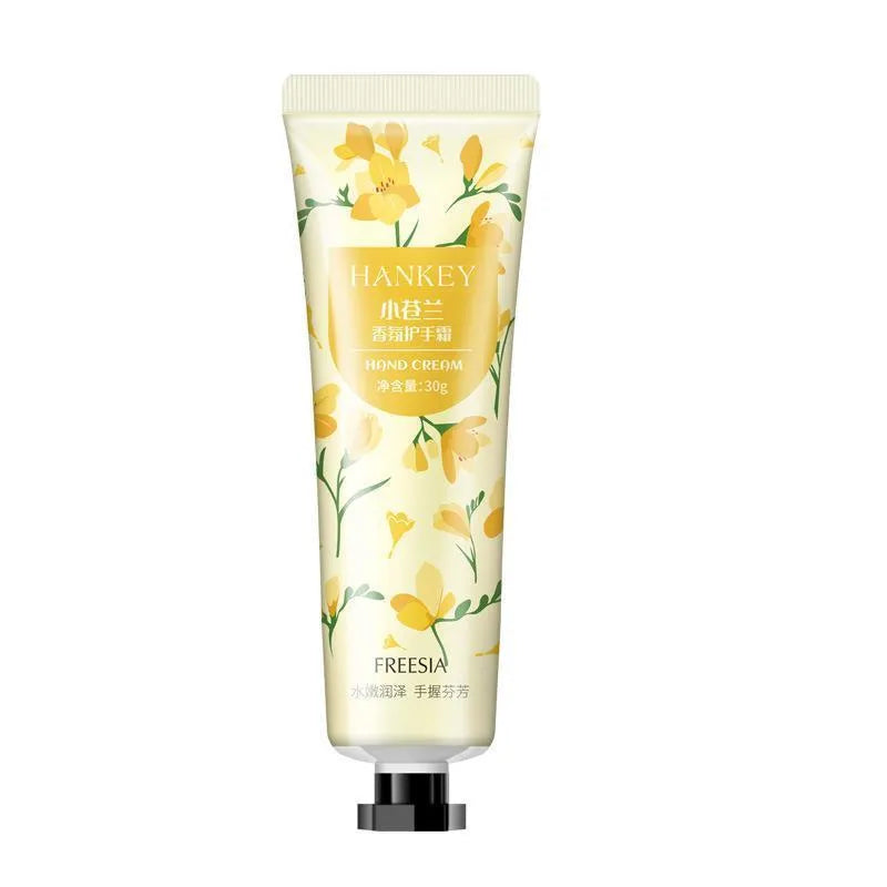30g fruit scented hand cream tube for moisturising dry skin