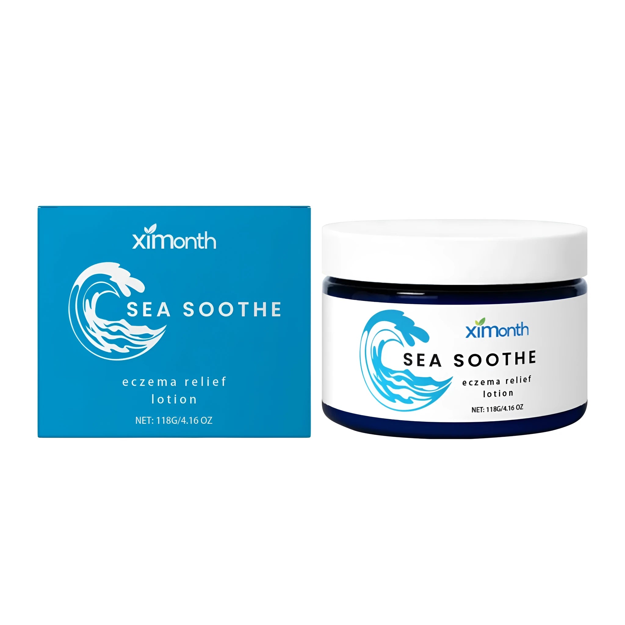 118g container of barrier repair cream with mint leaves and shea butter