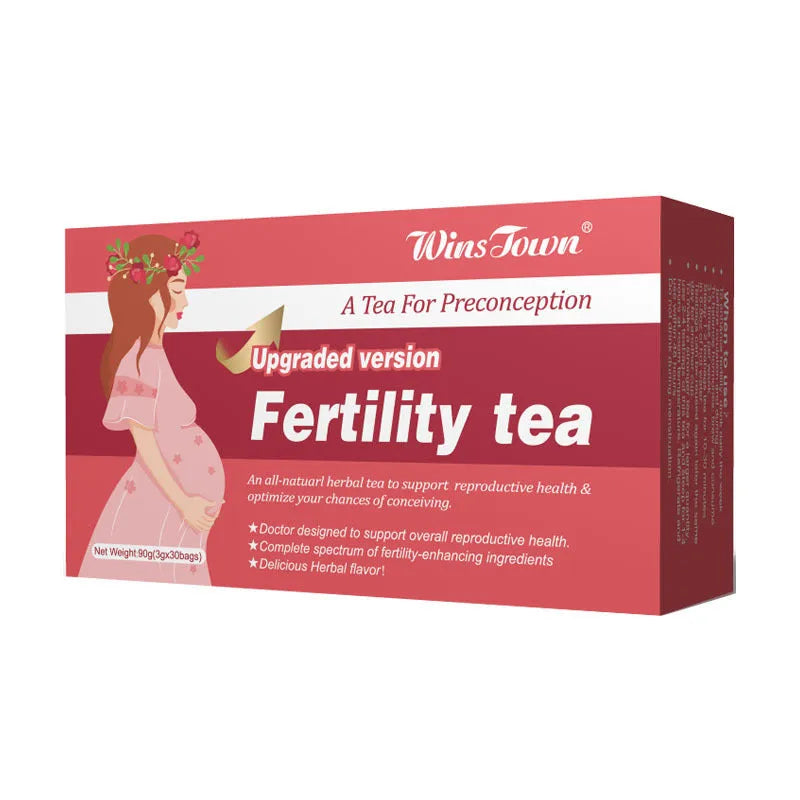 Three boxes of health tea, each containing 30 individual teabags for daily herbal infusion
