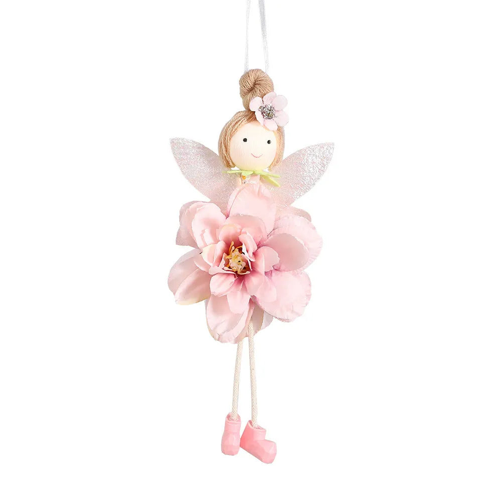 FARCENT cloth Easter pendant showing flower angel girl with elf details in multiple colour options