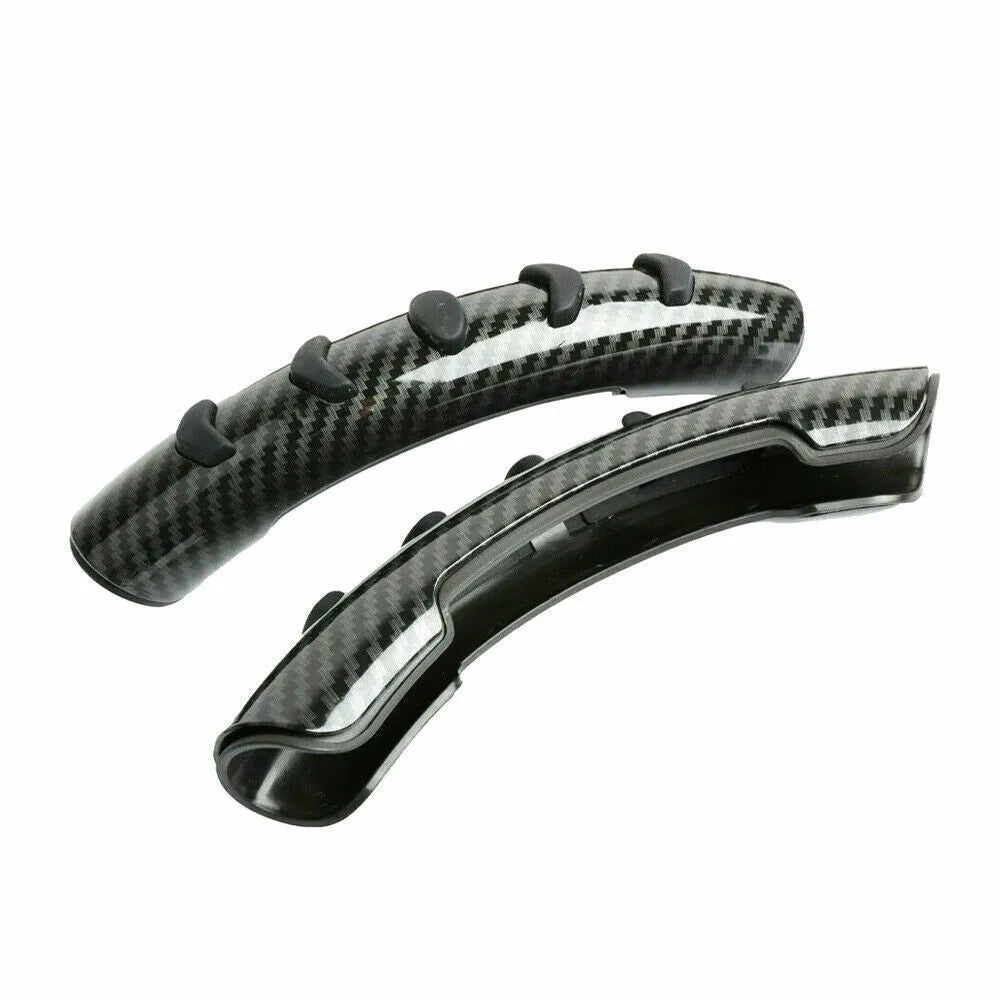 Carbon fibre black fibre steering wheel anti-slip sleeve for 38 cm diameter wheels
