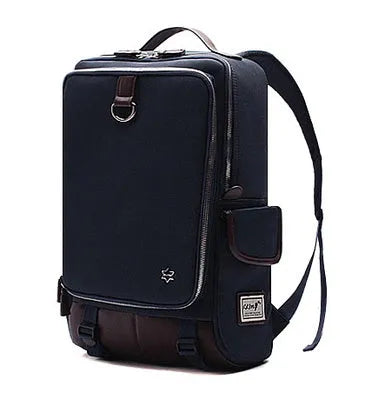 Modern large men's backpack in Oxford cloth shown in Army Green colour.