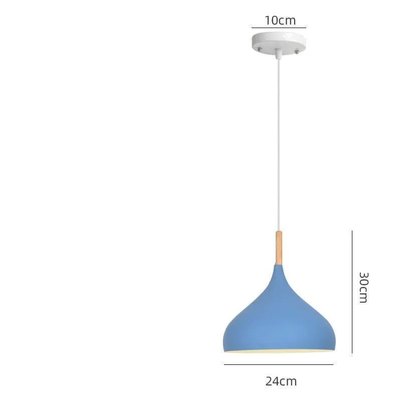 Creative macarone chandelier pendant light in aluminium alloy with adjustable height up to 1 metre