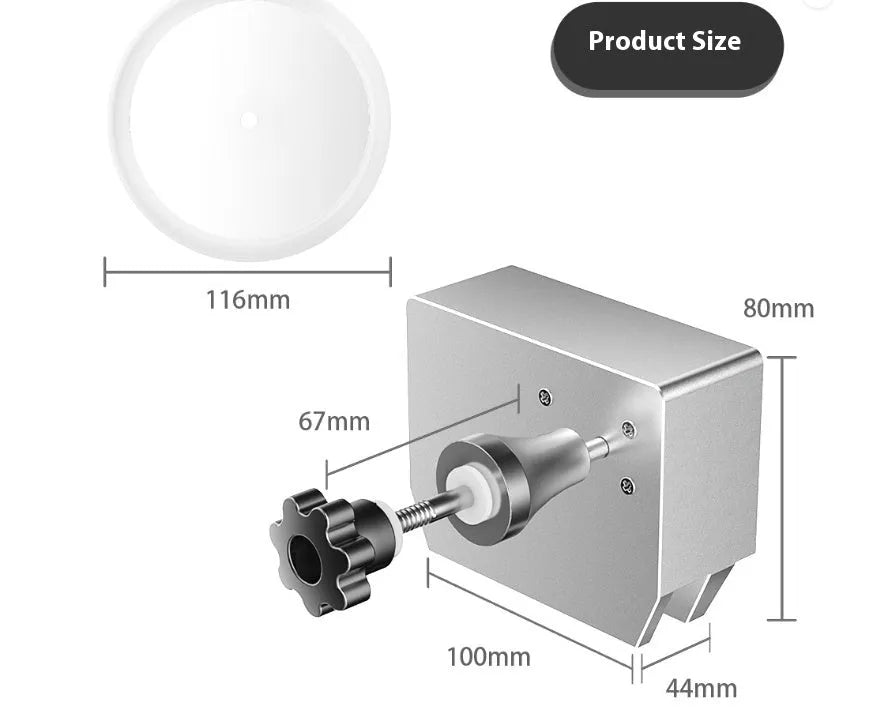 Mini ultrasonic cleaning machine with single slot and digital temperature display for delicate components