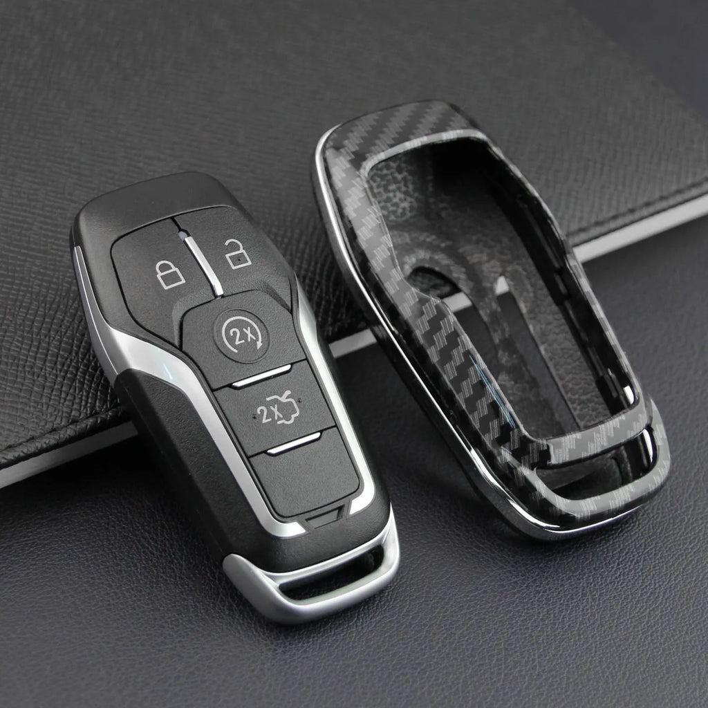 Plastic protective shell for car key remote control with single shell design