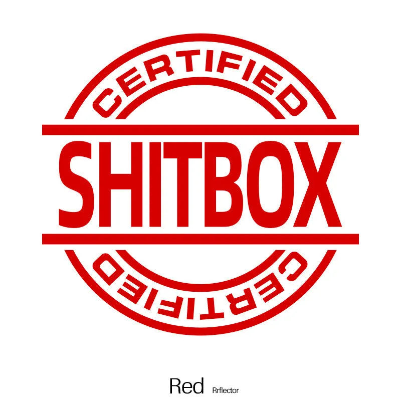 13x12cm vinyl automobile sticker for car body decoration in various colour options