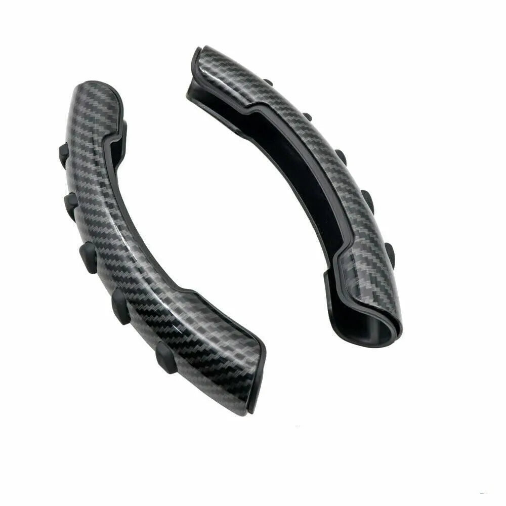 Carbon fibre black fibre steering wheel anti-slip sleeve for 38 cm diameter wheels
