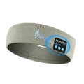 Bluetooth 5.4 sports hair band with integrated eye mask in black, dark grey and grey-white colour options