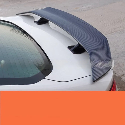 Universal punch-free car spoiler tail wing in ABS material for vehicle modification