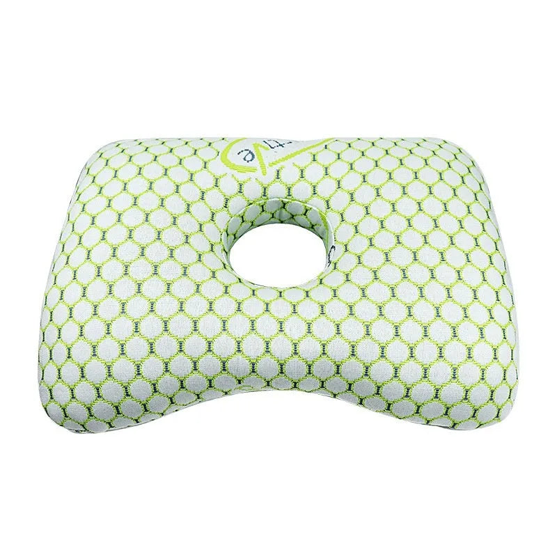 Beauty salon single hole ear pillow with detachable cover in new Chinese style