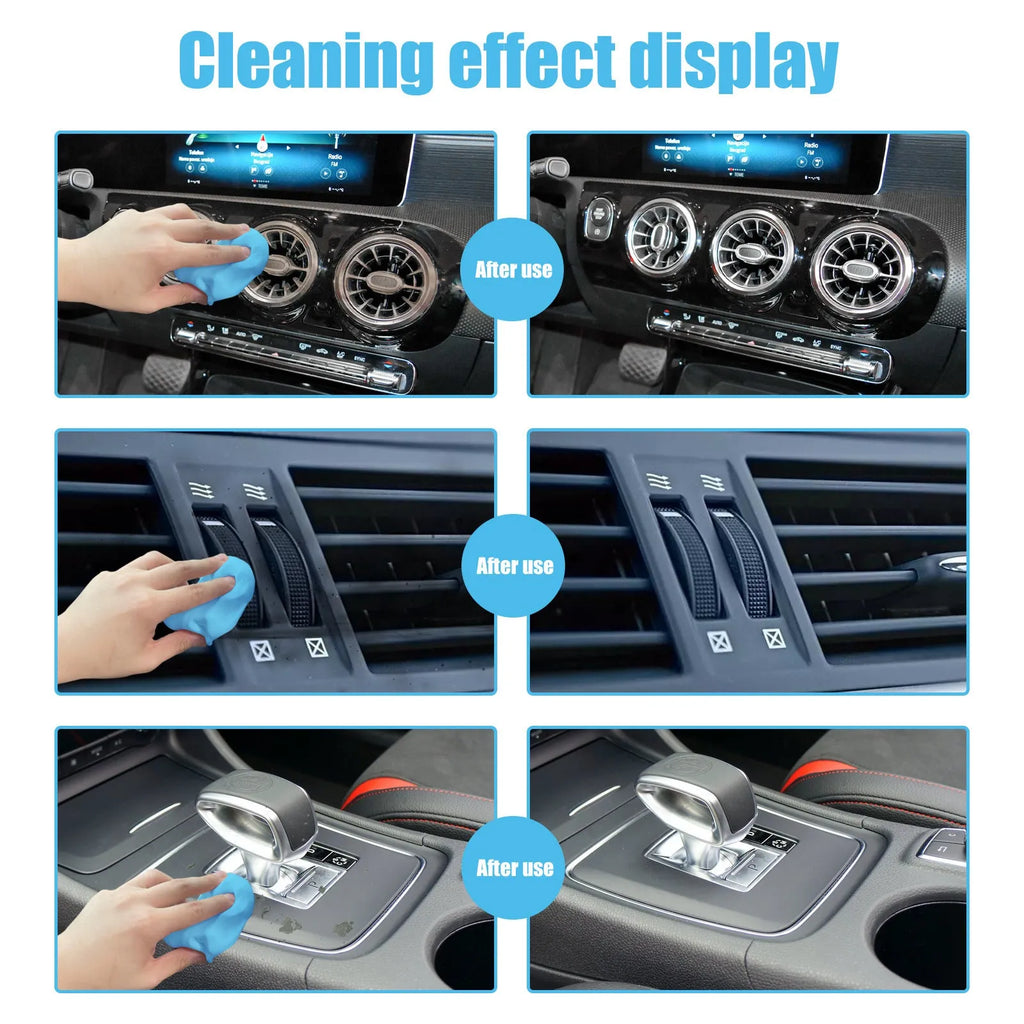15x10cm car cleaning mud for gap and vent dust removal