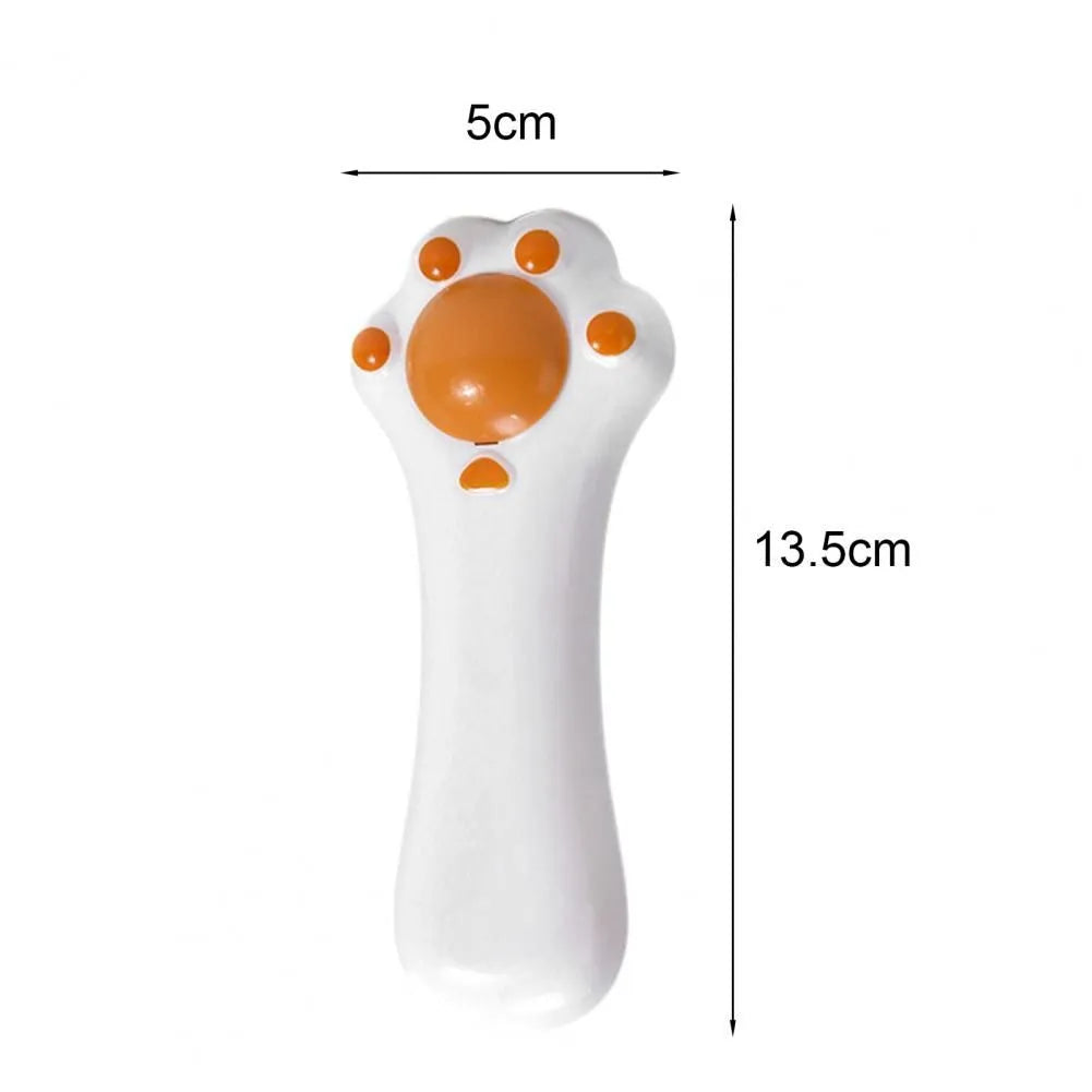 Cartoon design cat massage comb and dental care toy with rounded teeth