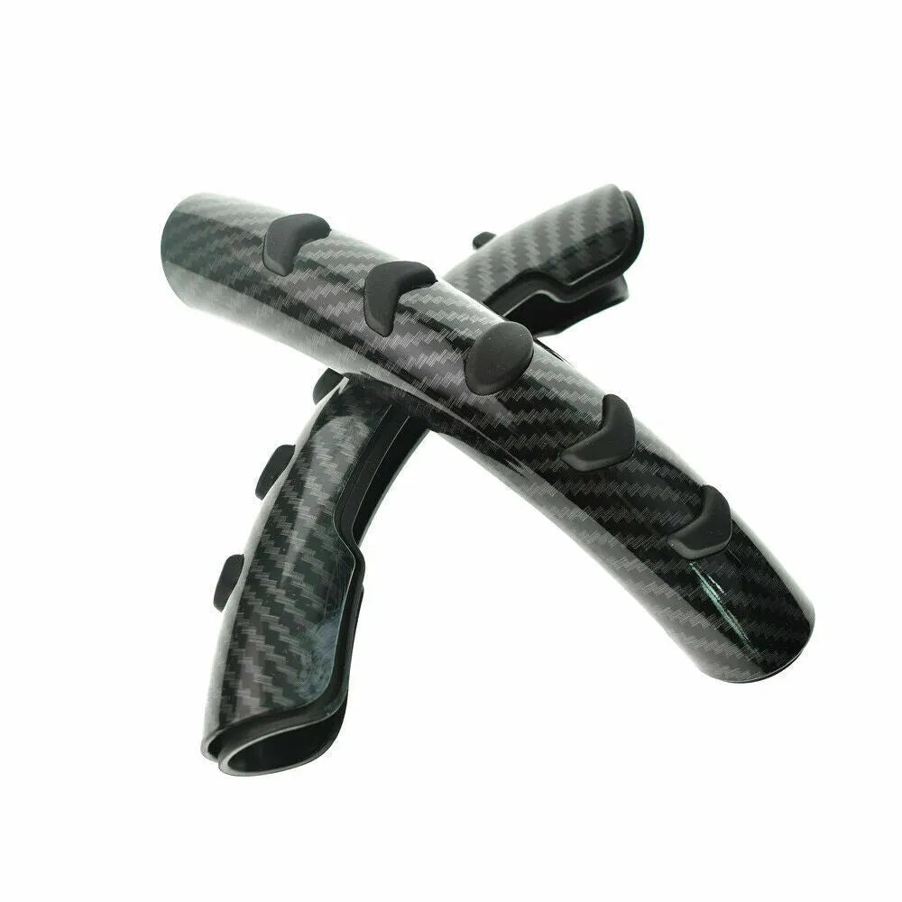 Carbon fibre black fibre steering wheel anti-slip sleeve for 38 cm diameter wheels