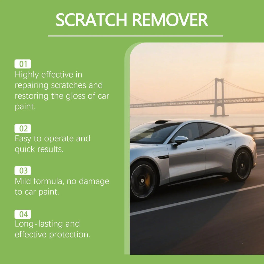 100g tube of nano scratch recovery cream for car paint polishing.