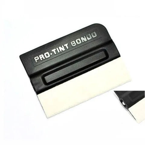 Car colour change film scraper with ABS handle and removable scraping pad for vinyl wrap removal