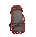 PVC fitness training sandbag in flat white leather finish with weight options from 5kg to 30kg