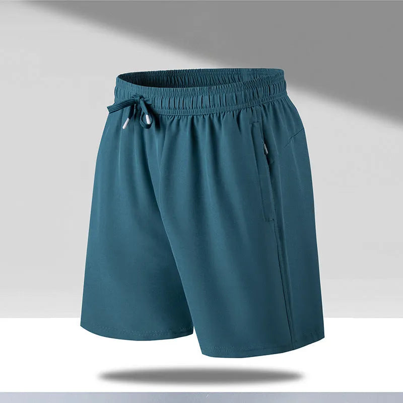 Men's quick-drying loose sports thin section ice silk beach pants in multiple colour options