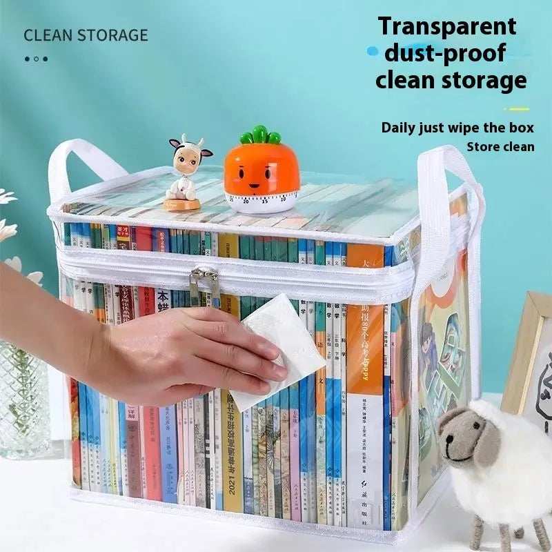 Large foldable PVC water buggy bag with transparent panels showing 24L capacity and 38x24x32 cm dimensions