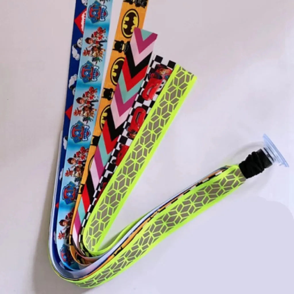 Children's helmet decorative streamer in multiple colour options for roller skating and balancing car safety gear