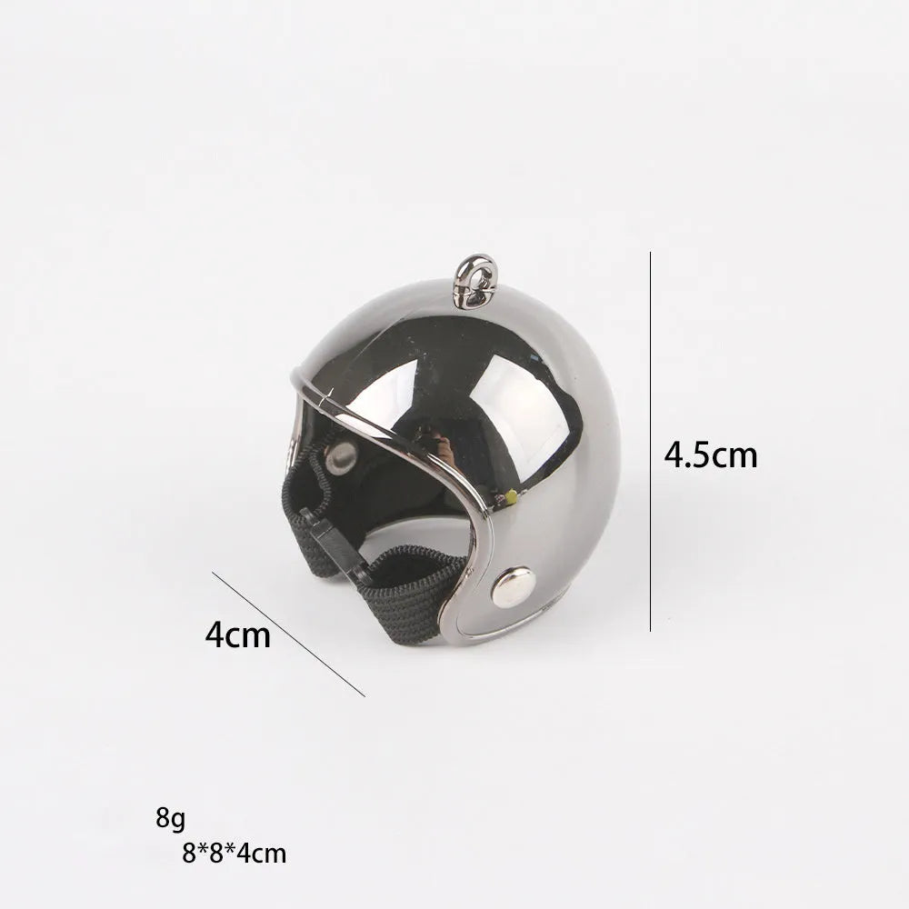Adjustable pet safety helmet for small chickens and birds with sponge lining