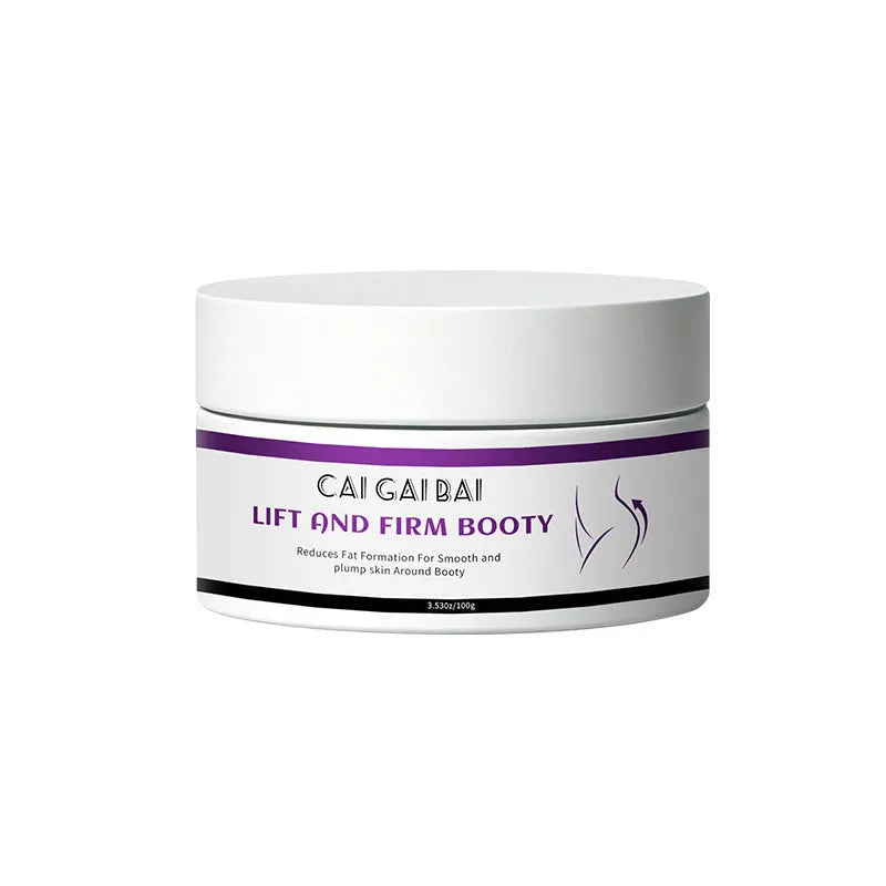 100g jar of portable hip lifting cream for ladies home fitness with universal skin type compatibility