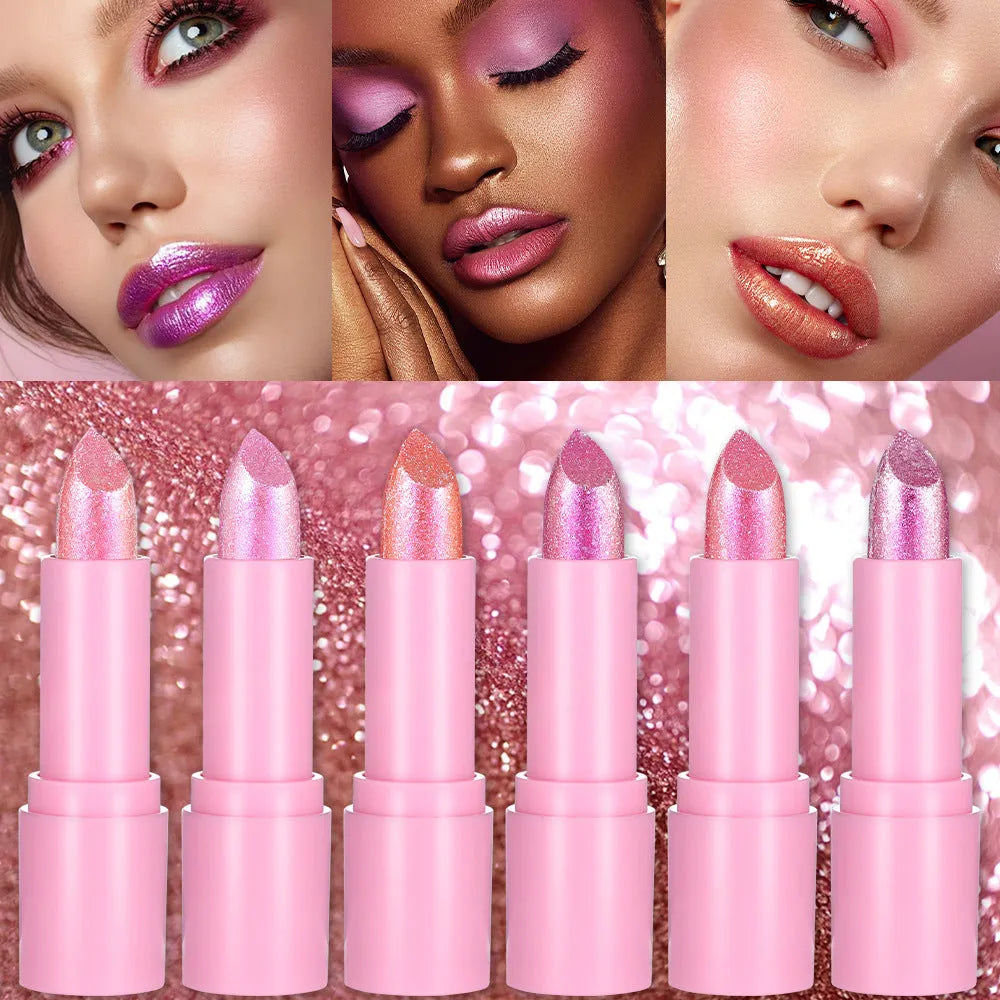 Sweetheart Bow XINGX Diamond Lipstick from the Starlight Diamond series in six colour options.